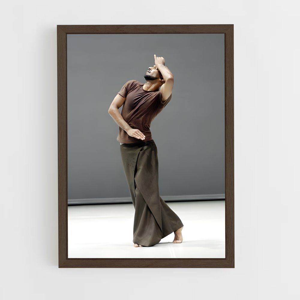 Poster L'Homme en Terre Brune – affiche Danse (vue 5)